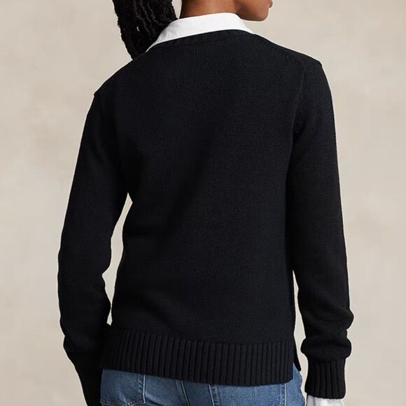 Polo Ralph Lauren Women's Knit Sweater with Bear Design - Picture 2 of 9